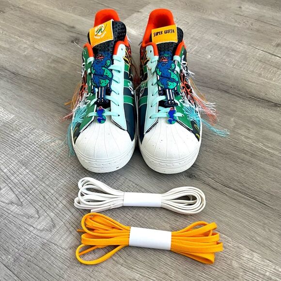 Adidas Superstar x Sean Wotherspoon Super Earth Men’s Sz 11.5-NEW! - Picture 2 of 12